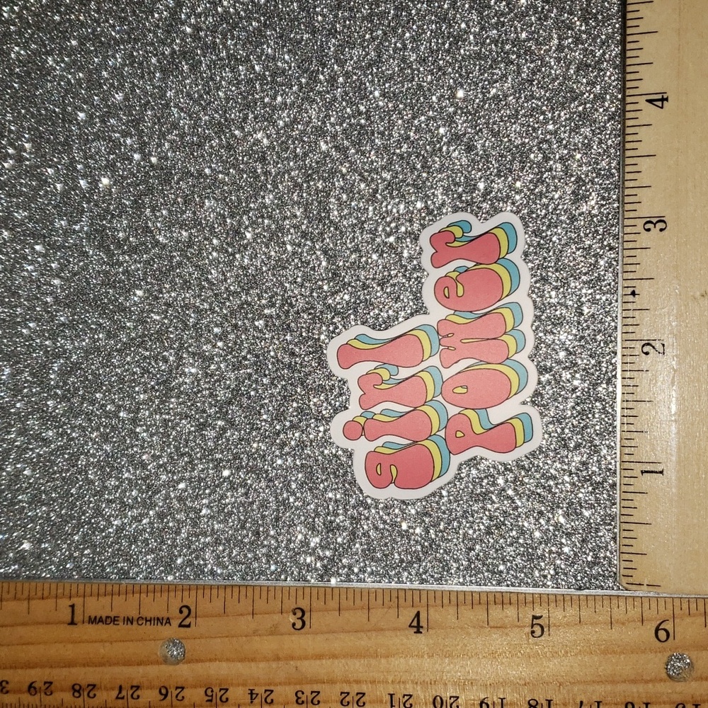 FEMINIST Waterproof Sticker Girl Power - Picture 2 of 8